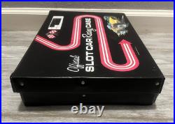 Vintage Official 1/32 slot car racing case With Cars And Parts Cox Classic More