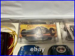 Vintage Official 1/32 slot car racing case With Cars And Parts Cox Classic More