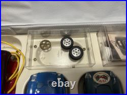 Vintage Official 1/32 slot car racing case With Cars And Parts Cox Classic More