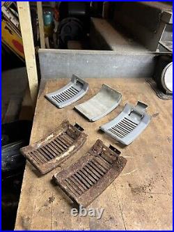 Vintage Old Quik N Easy Metal Roof Racks Gutter Mounts 2 Sets Car Auto Parts USA