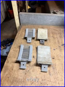 Vintage Old Retro Quik N Easy Roof Rack Gutter Mount Car Auto Parts Set Of 4 USA