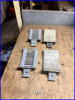 Vintage Old Retro Quik N Easy Roof Rack Gutter Mount Car Auto Parts Set Of 4 USA