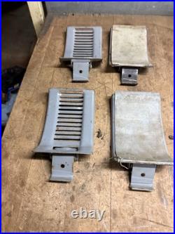 Vintage Old Retro Quik N Easy Roof Rack Gutter Mount Car Auto Parts Set Of 4 USA