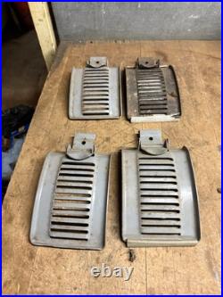 Vintage Old Retro Quik N Easy Roof Rack Gutter Mount Car Auto Parts Set Of 4 USA