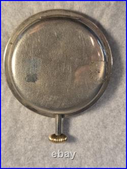 Vintage Olympic 8-Day Car Clock Mechanical Wind-Up Swiss 6J RUNS Parts/Repair