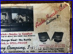 Vintage Original 1940s Car-hop drive in auto trays / GM Ford Chevy hot rod