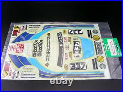 Vintage Original 1988 Kyosho #3013 FORD RS200 FD35 Decal Sticker Sheet Brand NEW