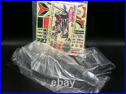 Vintage Original 1988 Kyosho TURBO ULTIMA Buggy Body Wing Ring Decal Sticker Set