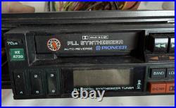 Vintage PIONEER KE-A730 Car Stereo with Cassette Untested, For Parts or Repair