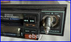 Vintage PIONEER KE-A730 Car Stereo with Cassette Untested, For Parts or Repair