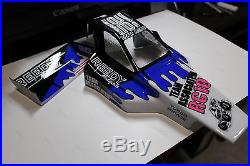 Vintage Painted body and Wing RC10 world's car box art