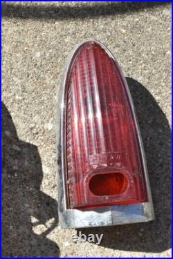 Vintage Pair of 1953 Plymouth Tail Lights Assembly Genuine PLYAW Auto Car Parts
