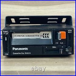 Vintage Panasonic CX-232EU Black Car Stereo Pana Cassette Player For Parts