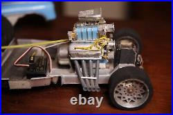 Vintage Parma RC Car 1/10 scale Chassis Dragster Futaba RARE parts