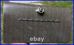 Vintage Plymouth Glove Box Door Car Part, 1950-60's Era, Used Condition