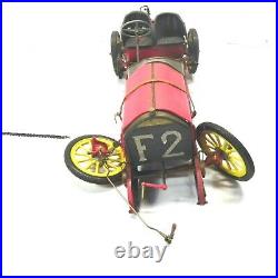 Vintage Pocher 1907 Fiat F2 Grand Prix Race Car Needs Parts/repair As Shown Used