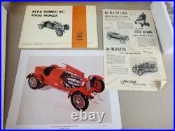 Vintage Pocher 1931 Alfa Romeo 8C 2300 Monza 1/8 Model Kit K71 PARTS ONLY