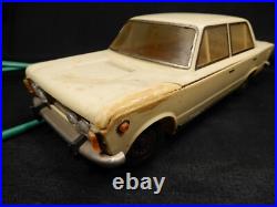 Vintage Poland Palart Wrozlaw Fiat 125p Plastic Remote Toy Car Parts Or Repair