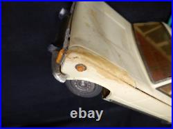 Vintage Poland Palart Wrozlaw Fiat 125p Plastic Remote Toy Car Parts Or Repair