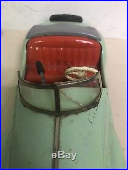 Vintage Post-War Distler Mercedes-Benz Cabriolet Tin Windup Car Toy B2727 Parts