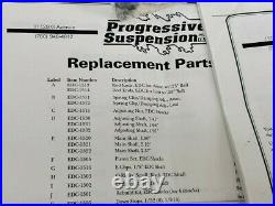 Vintage Progressive Suspension 8 Shock Gold Reservoir Set for T-maxx 4 (lot52)