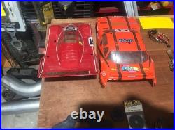 Vintage RC Car Electric TRC Pro 12 Pan Car 1/12 Scale For Parts Or Restoration