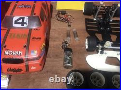 Vintage RC Car Electric TRC Pro 12 Pan Car 1/12 Scale For Parts Or Restoration
