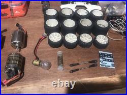 Vintage RC Car Electric TRC Pro 12 Pan Car 1/12 Scale For Parts Or Restoration