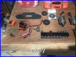 Vintage RC Car Electric TRC Pro 12 Pan Car 1/12 Scale For Parts Or Restoration
