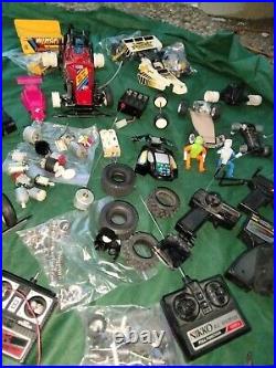 Vintage RC Car Lot, Nikko, Hasbro, Shinsei, Azrak-Hamway For Parts