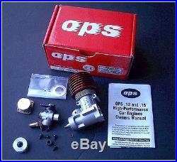 Vintage RC Car OPS. 15 OPS81565R Pro SE Side Exhaust Engine New Incomplete Parts