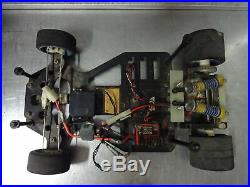 Vintage RC Carpet Car with Kyosho 480 Motor Parts for Parts/Repair