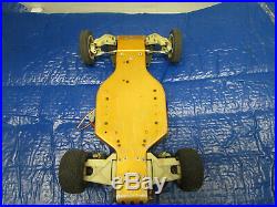 Vintage RC Gold Pan AE Buggy aluminum Car Team Associated RC10 Chassis Parts R/C