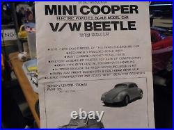 Vintage RC KYOSHO vw beetle #3057, amazing item. Slightly modified, 1/12