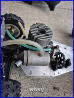 Vintage RC Kyosho Rampage GP-10 Car For Parts Restoration