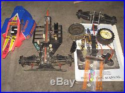 Vintage RC Rare Schumacher Cat 4WD RC Car Buggy 110 Used See Notes Parts Lot