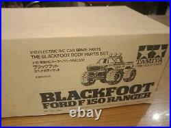 Vintage RC Tamiya Ranger F150 Blackfoot body set RARE 58058