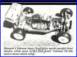 Vintage RC Yokomo YZ-10 Replica Conversion Masami 89 Worlds Car
