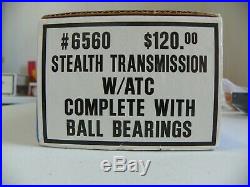 Vintage RC10 / 10T NIB Stealth Transmission Assy Full Bearings Gold Plate