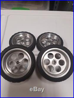Vintage RC10 Aluminum front and rear rims/wheel set. Very rare and hard to find
