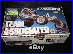 Vintage RC10 Team Associated New Build Never Used AE Gold Pan (MINT)