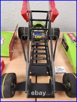 Vintage RJ Speed 1/10 Electric Outlaw Sprint Car FOR CHASSIS AND PARTS On-Road