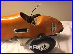 Vintage Racing Tether Car Gas Powered with Tons of Extra Parts Original Unrestired