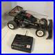 Vintage-Radio-Shack-Golden-Arrow-Frame-Buggy-RC-Car-w-Controller-Four-Parts-01-ny