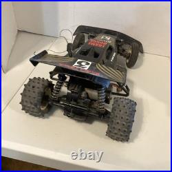 Vintage Radio Shack Golden Arrow Frame Buggy RC Car w Controller Four Parts