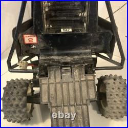 Vintage Radio Shack Golden Arrow Frame Buggy RC Car w Controller Four Parts