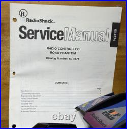 Vintage Radio Shack Road Phantom 4x4 Rc Car With Box PROJECT/PARTS VTG