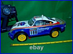Vintage Rare 1/12 Tamiya Porsche 959 For Parts or Repair RC Remote Control Read
