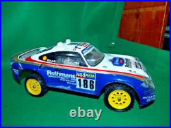 Vintage Rare 1/12 Tamiya Porsche 959 For Parts or Repair RC Remote Control Read