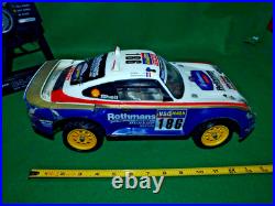 Vintage Rare 1/12 Tamiya Porsche 959 For Parts or Repair RC Remote Control Read